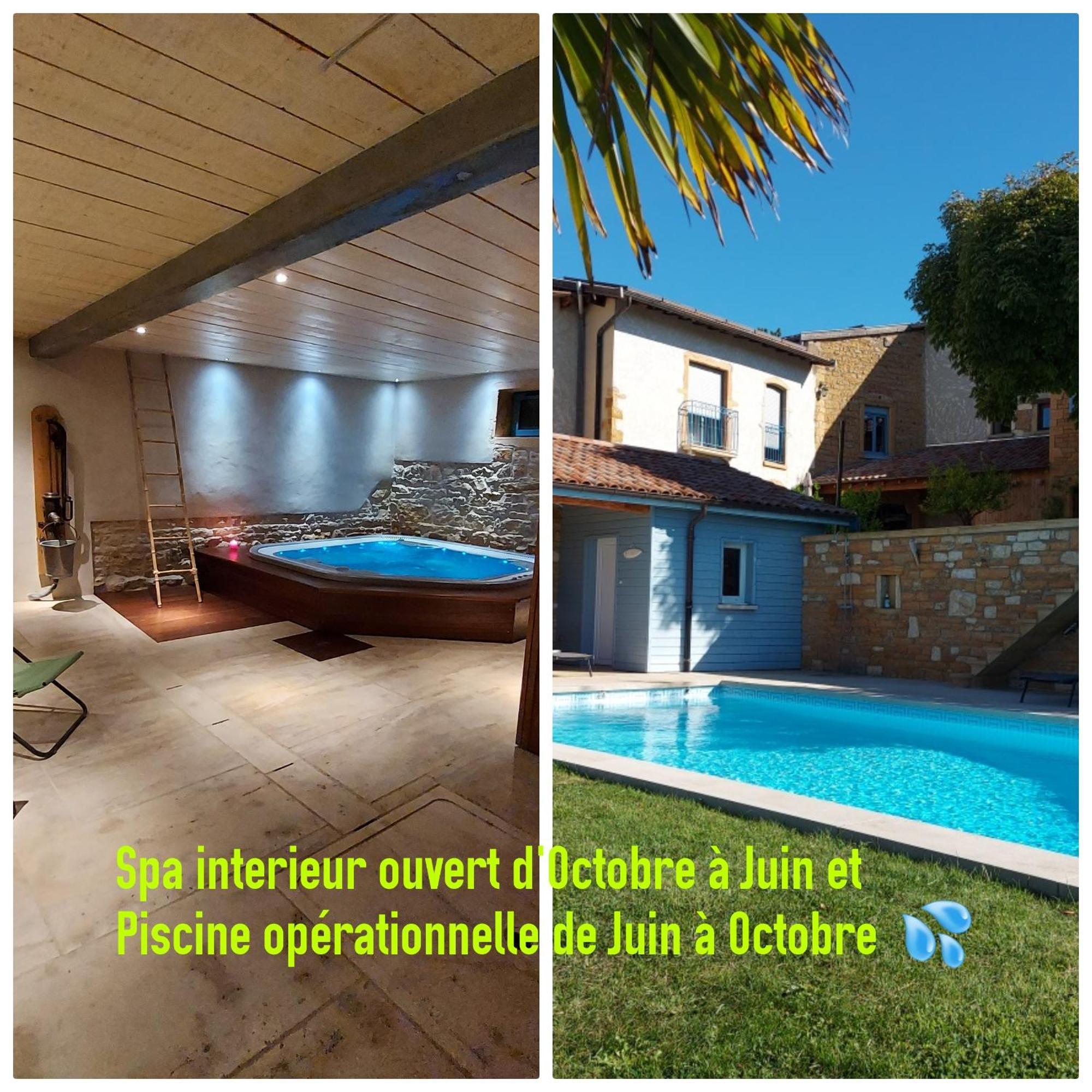 Gite Stone&Spa Chasselay Exterior foto